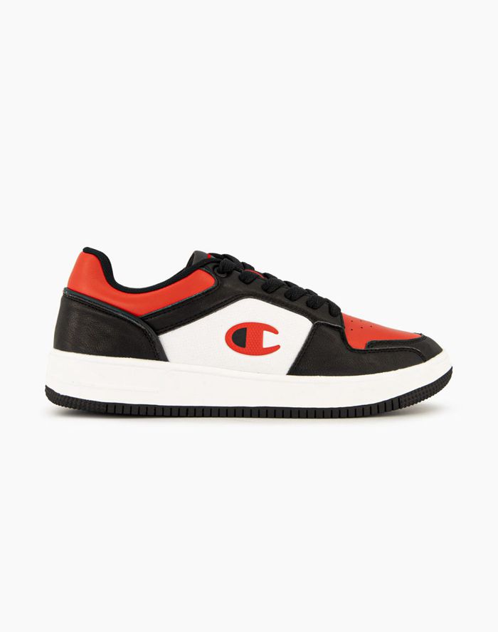 Champion Mens Sneakers NZ - Rebound 2.0 Low Black ( 7341-JFKPC )